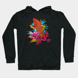 Cute Koi Animals Japanese Hoodie